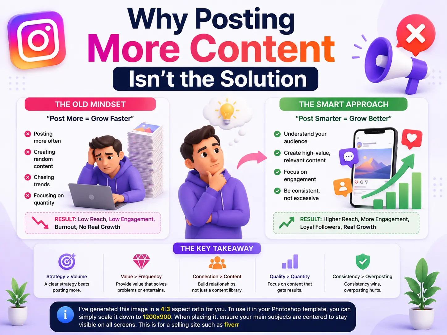 Why Posting More Content Isn't the Solution Why Posting More Content Isn't the Solution