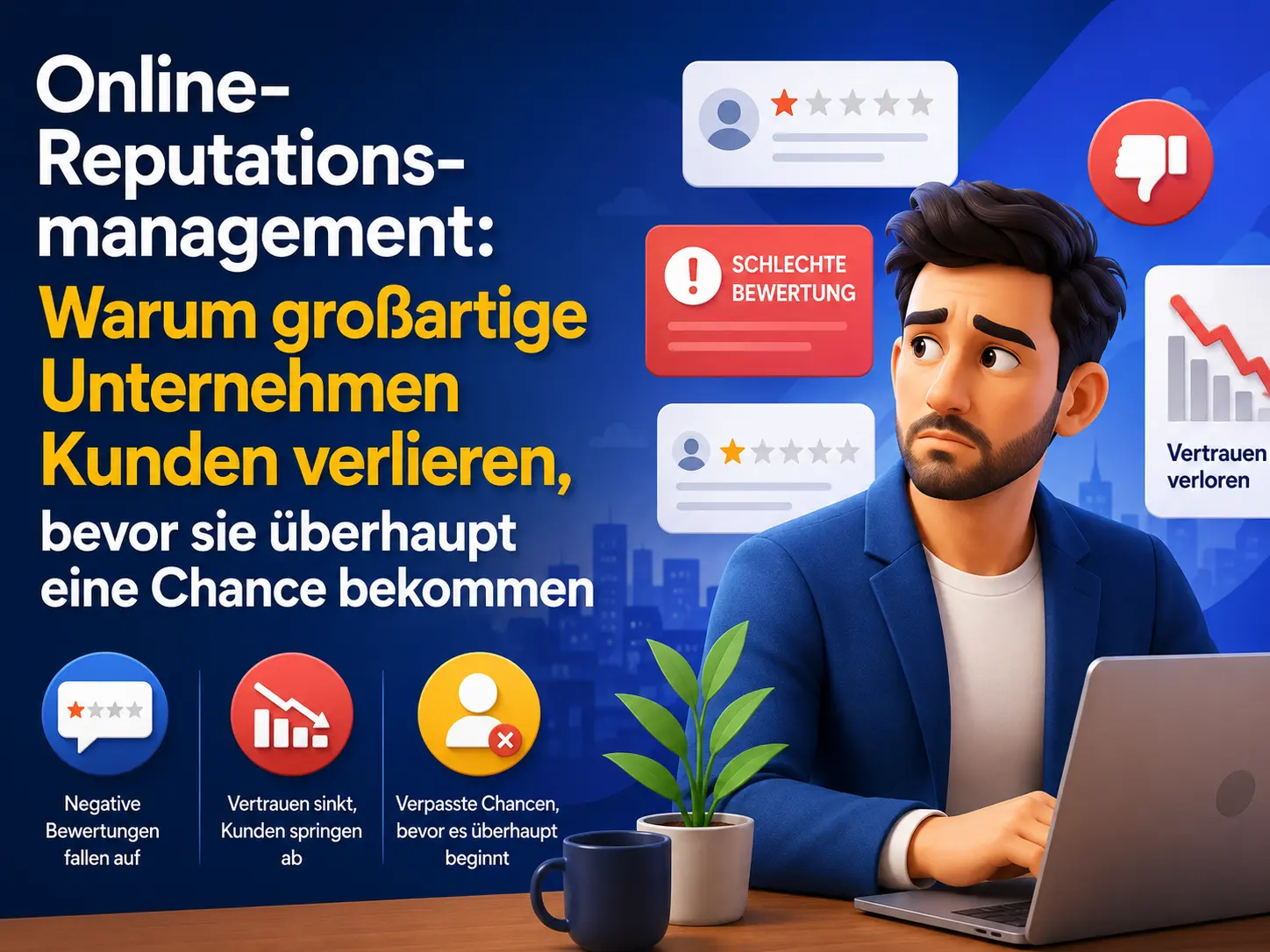Online Reputations management: Warum großartige Unternehmen Kunden verlieren, bevor sie überhaupt eine Chance bekommen - Digital Marketing insights by AB Media Team