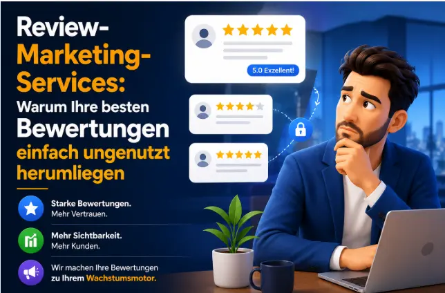 Review Marketing Services: Warum Ihre besten Bewertungen einfach ungenutzt herumliegen - Digital Marketing insights by AB Media Team