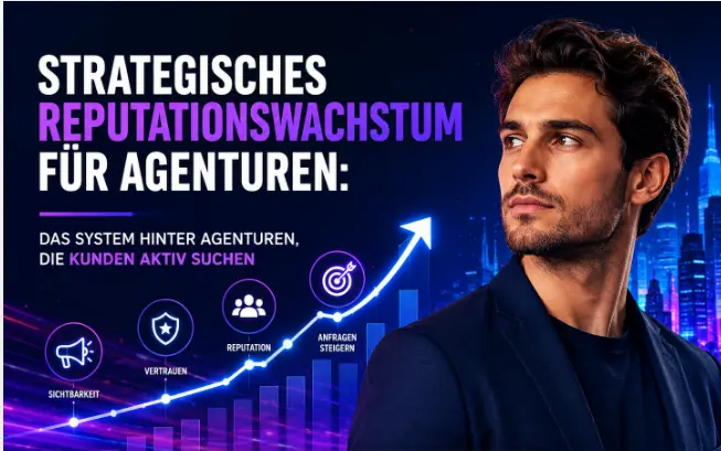 Strategisches Reputationswachstum für Agenturen: Das System hinter Agenturen, die Kunden aktiv suchen - Digital Marketing insights by AB Media Team