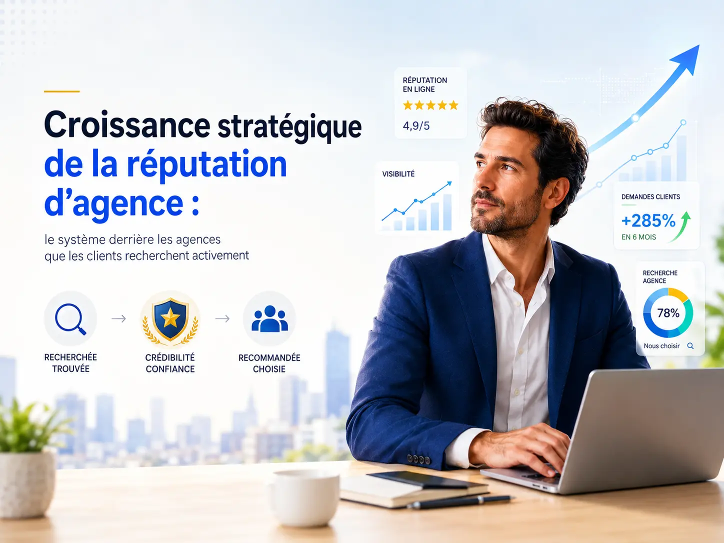 Croissance stratégique de la réputation d'agence : le système derrière les agences que les clients recherchent activement - Digital Marketing insights by AB Media Team