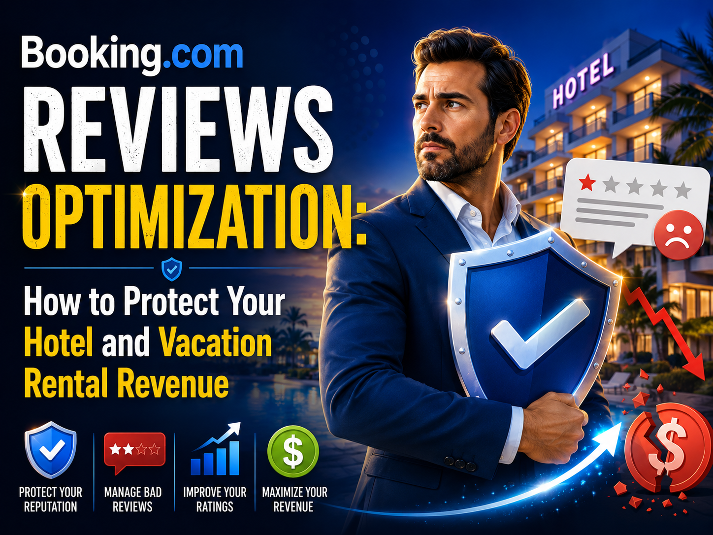 Booking.com Reviews Optimization: How to Protect Your Hotel and Vacation Rental Revenue - Digital Marketing insights by AB Media Team
