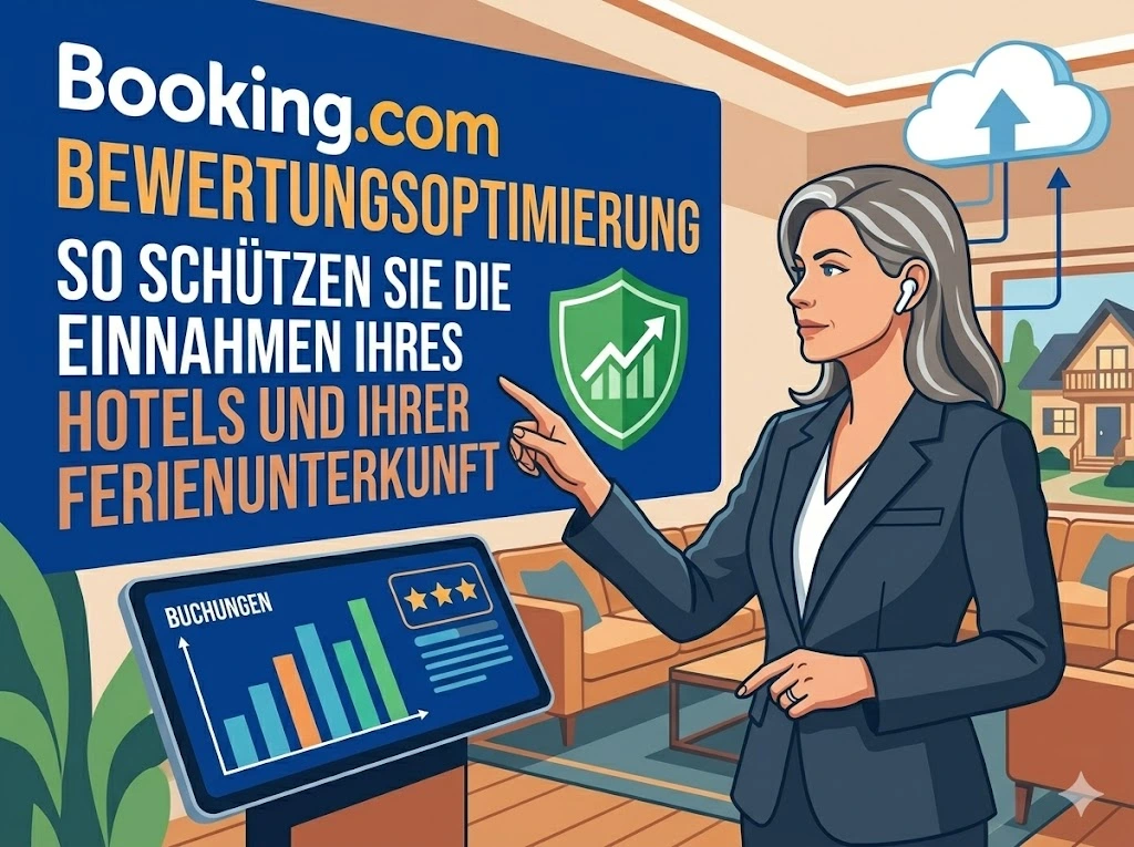 Booking.com Bewertungsoptimierung: So schützen Sie die Einnahmen Ihres Hotels und Ihrer Ferienunterkunft - Digital Marketing insights by AB Media Team