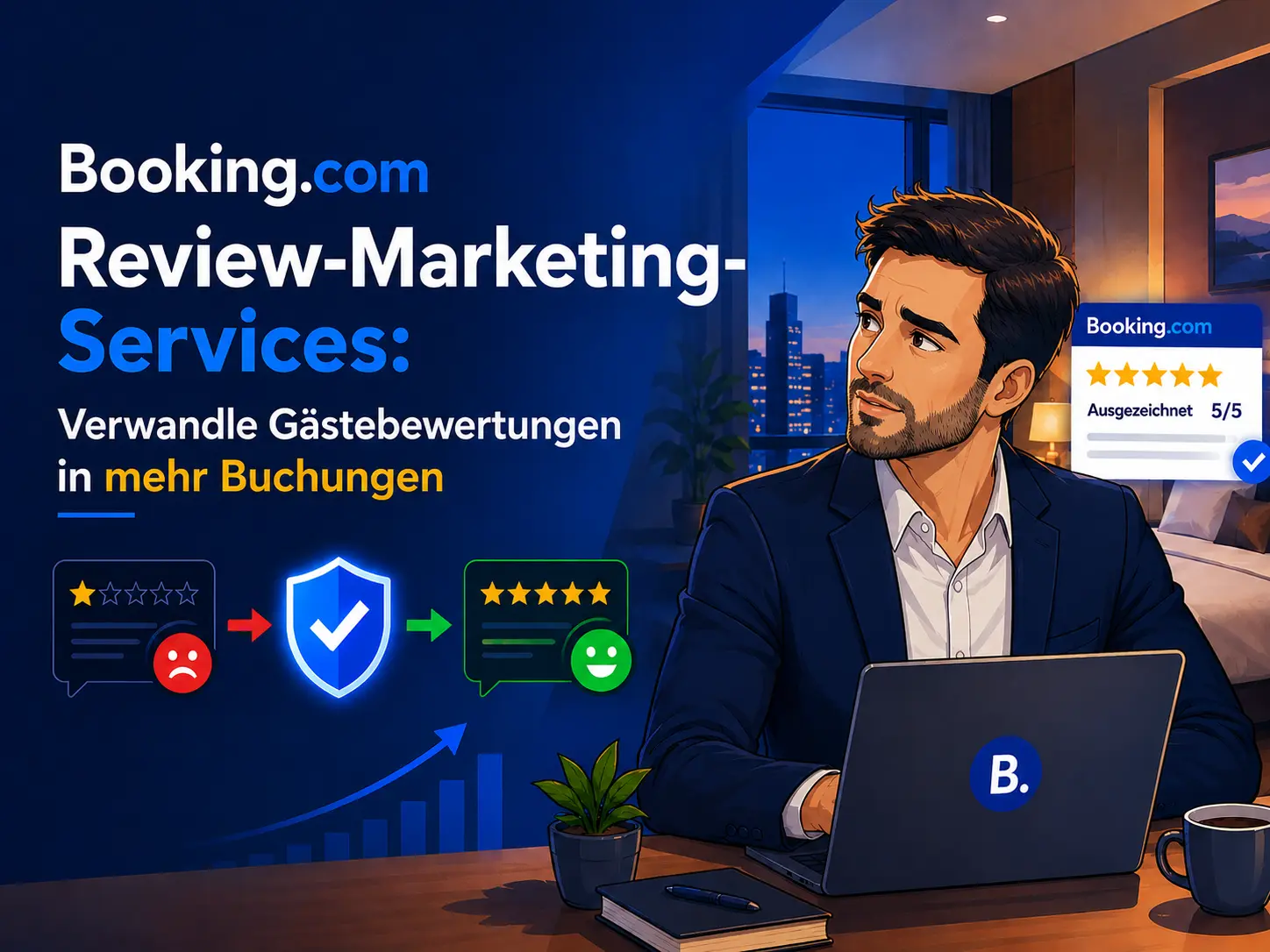 Booking.com Review-Marketing-Services: Verwandeln Sie Gästebewertungen in mehr Buchungen - Digital Marketing insights by AB Media Team