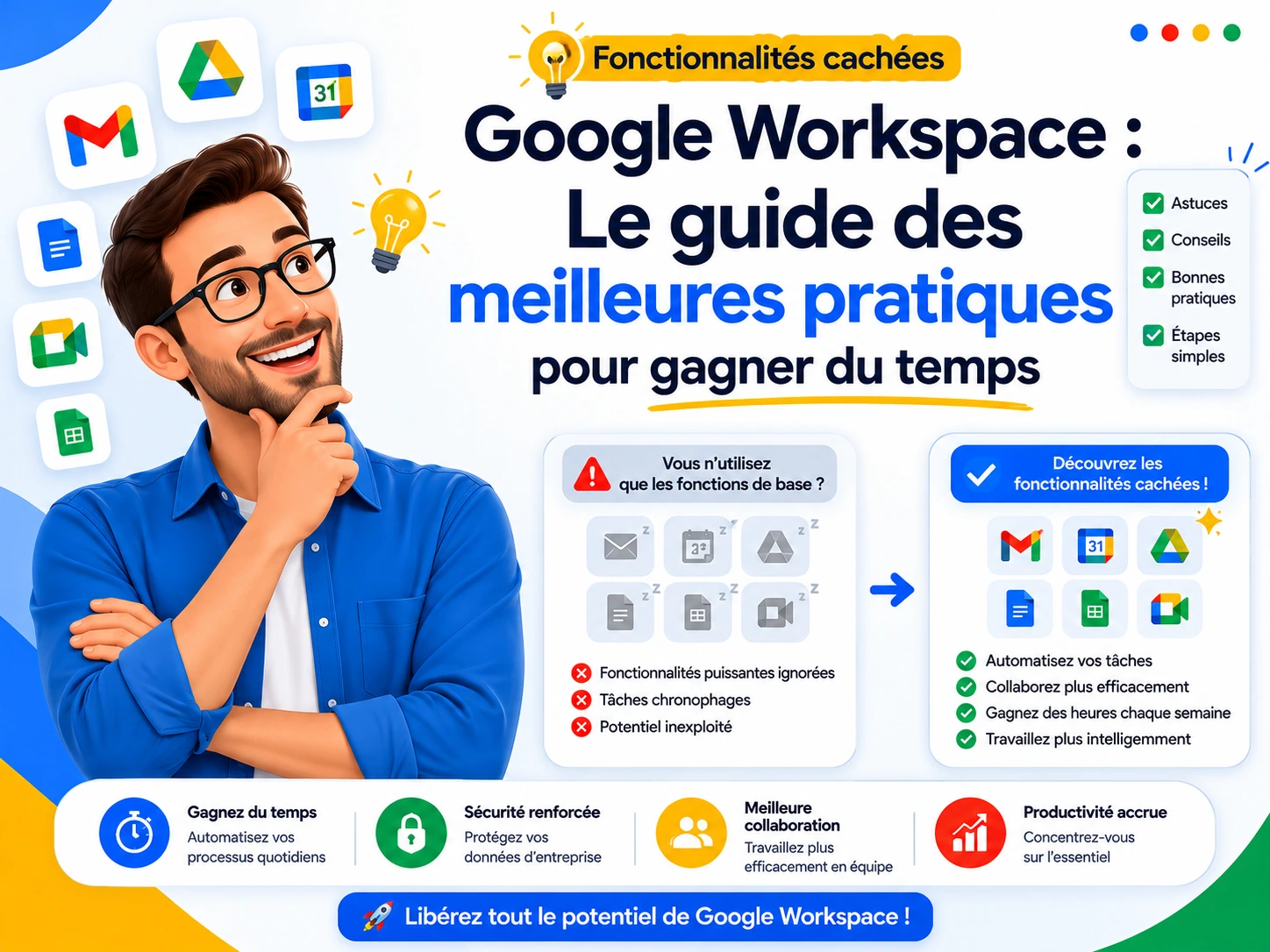 Fonctionnalités Méconnues de Google Workspace : Le Guide des Bonnes Pratiques pour Gagner du Temps - Digital Marketing insights by AB Media Team