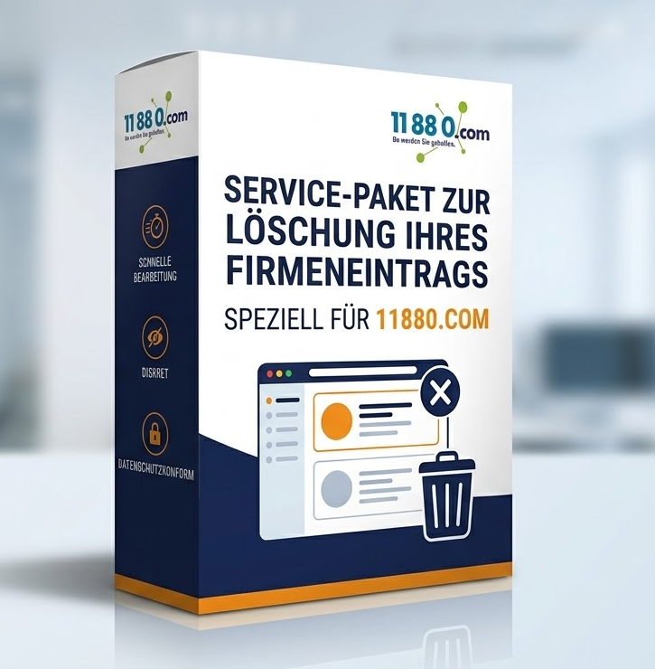 Professional 11880 Eintrag löschen lassen – Firmeneintrag & Bewertungen vollständig entfernen services provided by AB Media Team