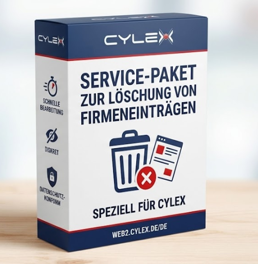 Professional Cylex Eintrag löschen lassen – Firmeneintrag & Bewertungen vollständig entfernen services provided by AB Media Team