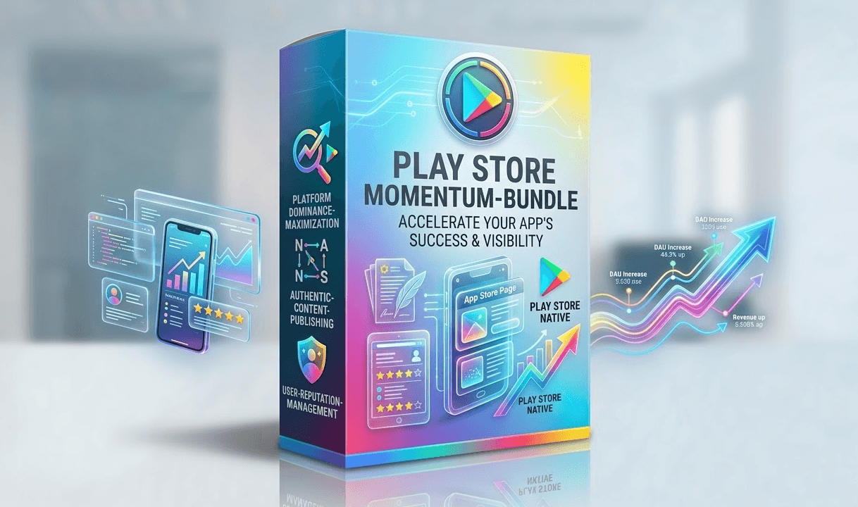 Professional Play Store Momentum-Bundle services provided by AB Media Team