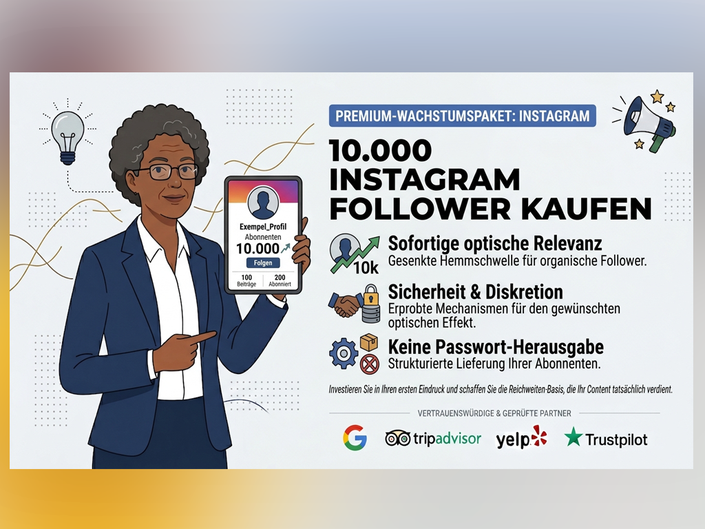 Professional 10000 Instagram Follower kaufen – Das Premium-Paket für maximalen Social Proof services provided by AB Media Team