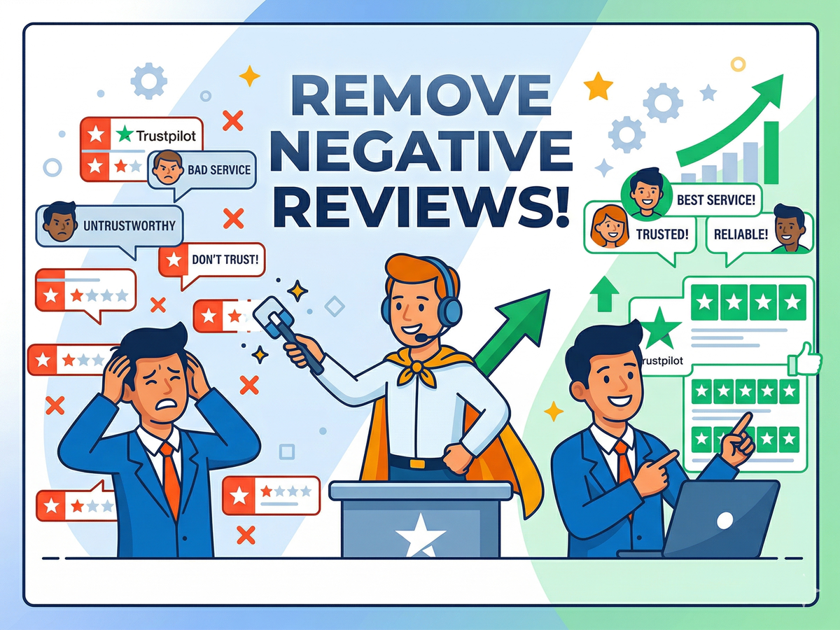 Professional Remove Trustpilot Reviews services provided by AB Media Team