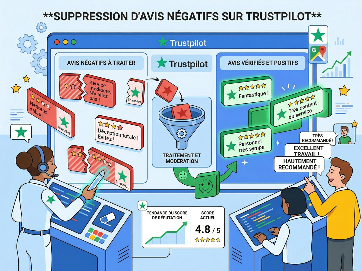 Professional Remove Trustpilot Reviews services provided by AB Media Team