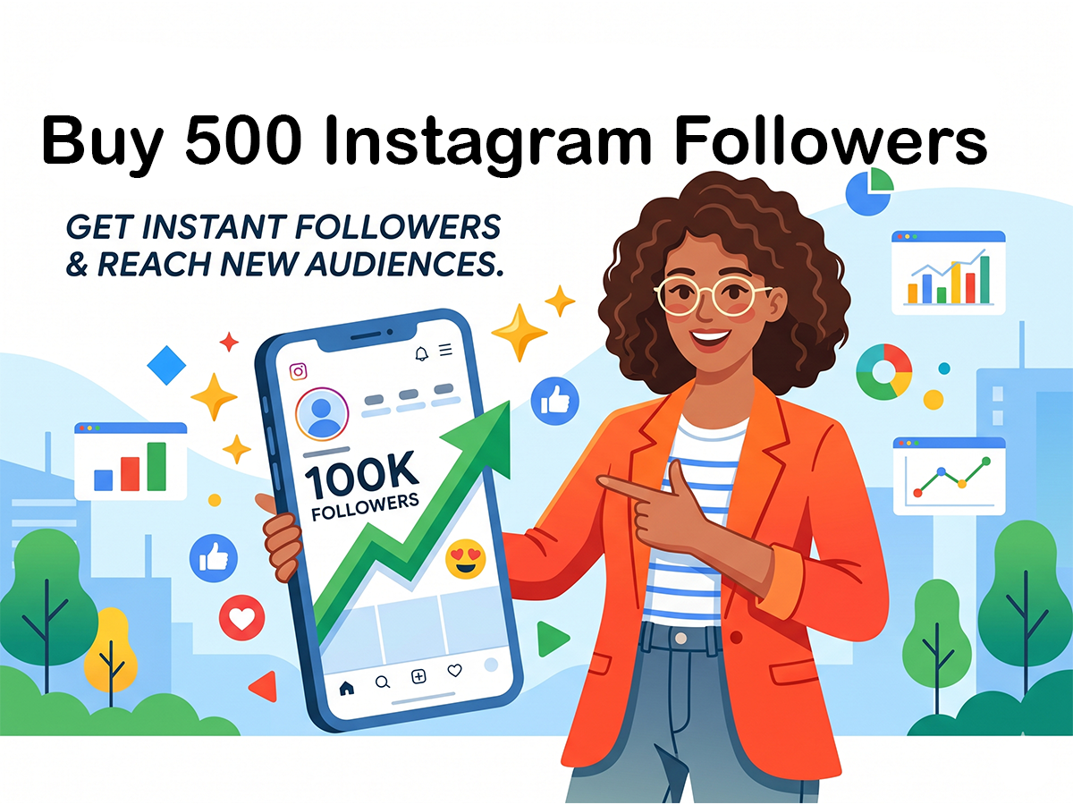 Professional 500 Instagram Follower kaufen services provided by AB Media Team